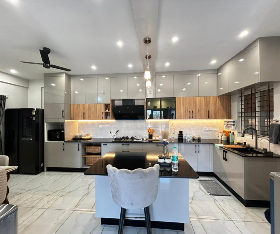 A Contemporary Duplex Residence